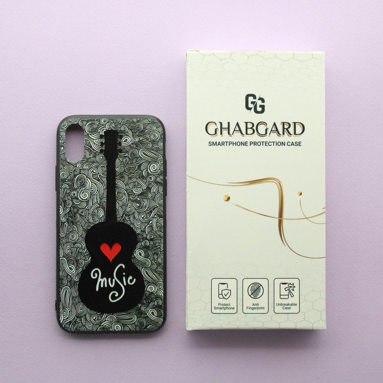 کاور قاب گارد مدل دور ژله ای فانتزی مناسب برای گوشی موبایل اپل iPhone X / Xs