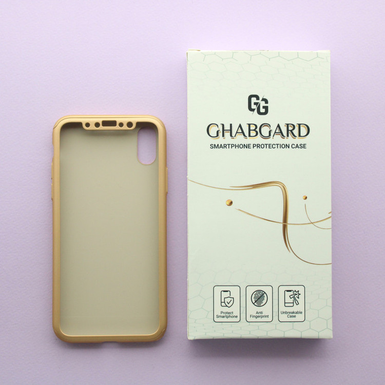 کاور قاب گارد مدل 360 ساده مناسب برای گوشی موبایل اپل iPhone X / Xs