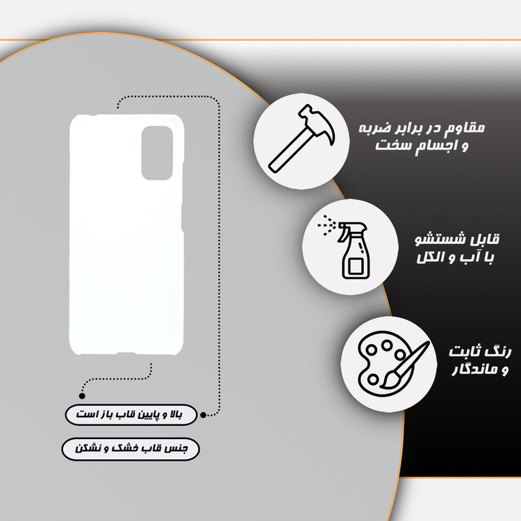 کاور قاب گارد مدل فضانورد مناسب برای گوشی موبایل شیائومی redmi note 10 5g / m3 pro