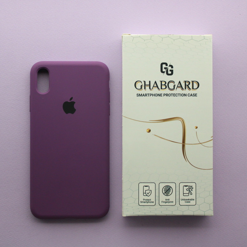 کاور قاب گارد مدل سیلیکونی ساده مناسب  برای گوشی موبایل اپل iPhone XS Max
