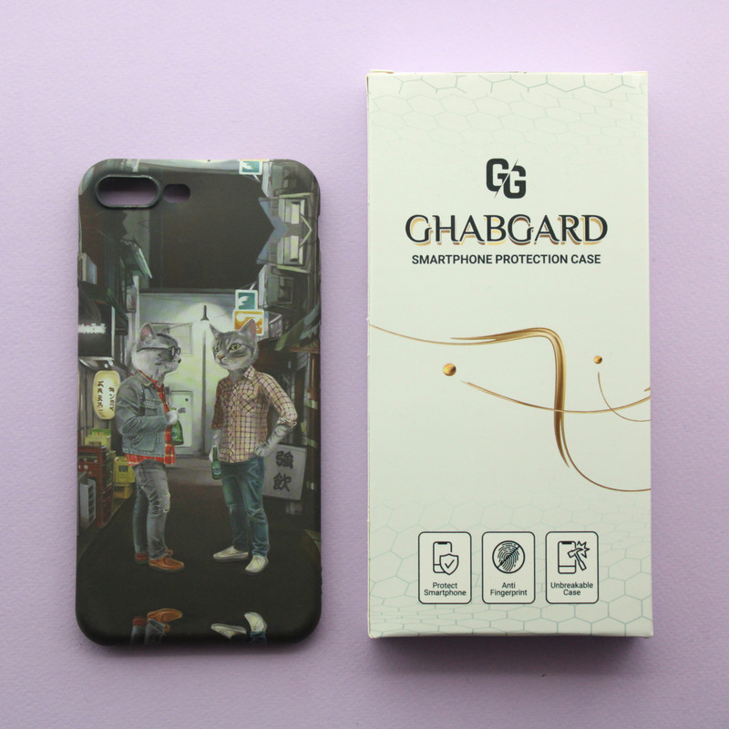 کاور قاب گارد مدل ژله ای پسرانه مناسب برای گوشی موبایل اپل iPhone 7 plus / 8 plus