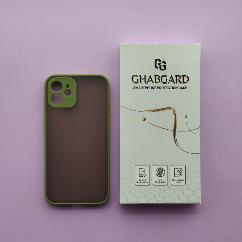 کاور قاب گارد مدل دور ژله ای طلقی ساده مناسب برای گوشی موبایل اپل iPhone 12