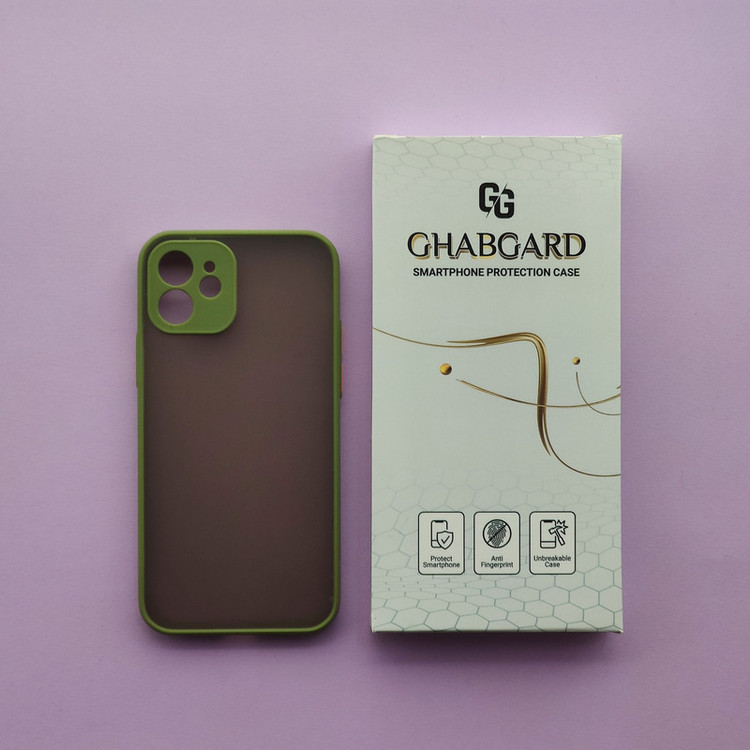 کاور قاب گارد مدل دور ژله ای طلقی ساده مناسب برای گوشی موبایل اپل iPhone 12