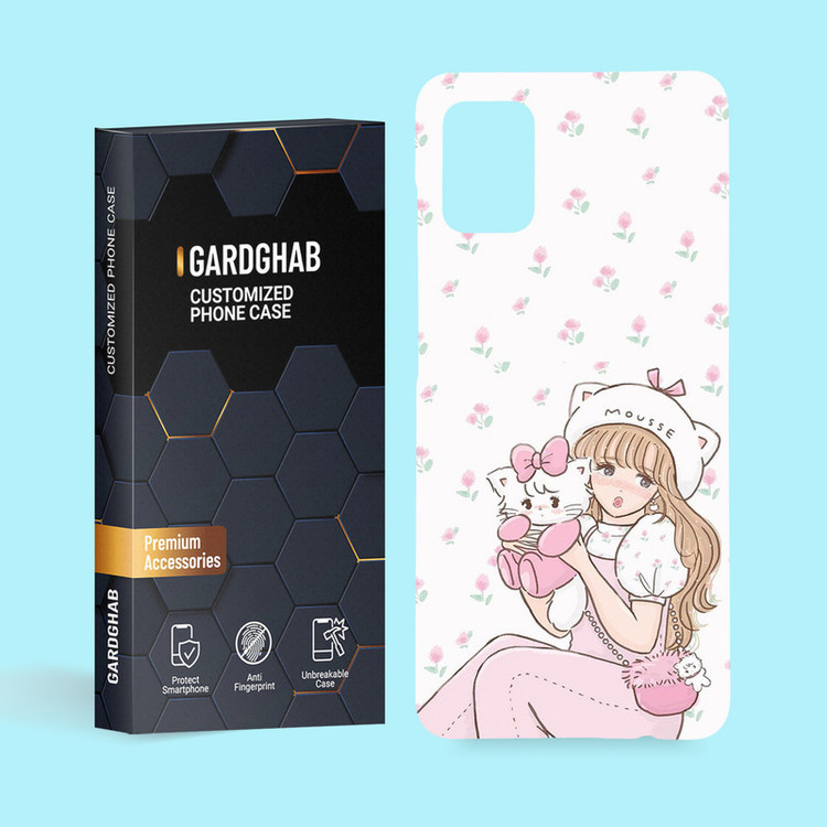 کاور گارد قاب مدل دخترانه مناسب برای گوشی موبایل سامسونگ Galaxy A51