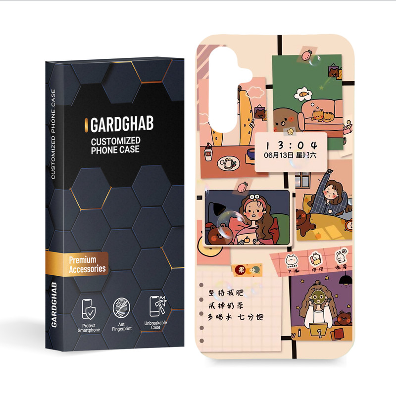کاور گارد قاب مدل فانتزی مناسب برای گوشی موبایل سامسونگ Galaxy a34 5g