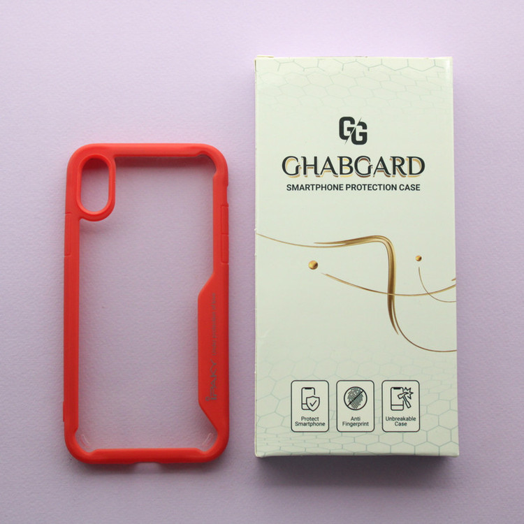 کاور قاب گارد مدل طلقی ساده مناسب برای گوشی موبایل اپل iPhone X / Xs