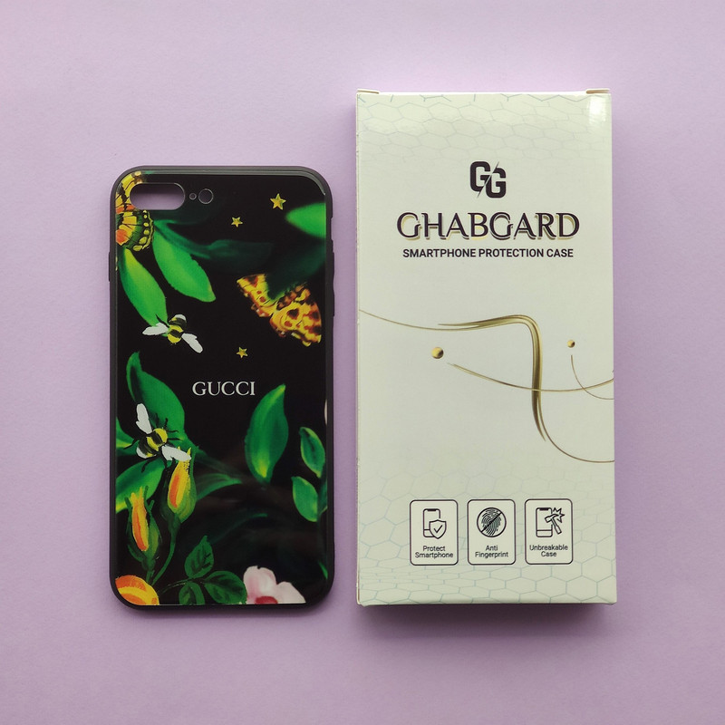 کاور قاب گارد طرح پشت گلس مدل فانتزی مناسب برای گوشی موبایل اپل iPhone 7 plus / 8 plus