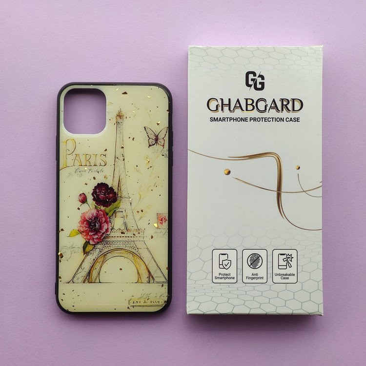 کاور قاب گارد مدل پشت گلس دخترانه مناسب برای گوشی موبایل اپل iPhone 11 Pro Max