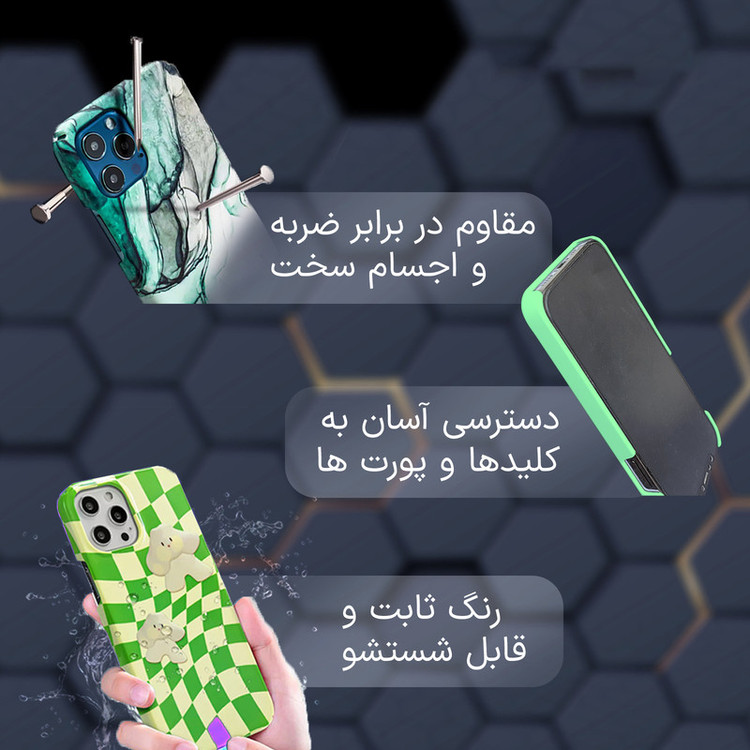 کاور گارد قاب مدل پسرانه مناسب برای گوشی موبایل اپل iphone x/xs