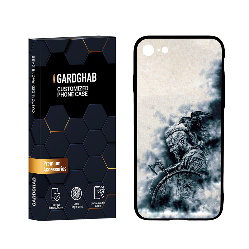 کاور گارد قاب مدل پشت گلس پسرانه مناسب برای گوشی موبایل اپل iPhone 7 / 8 / SE 2020 / SE 2022