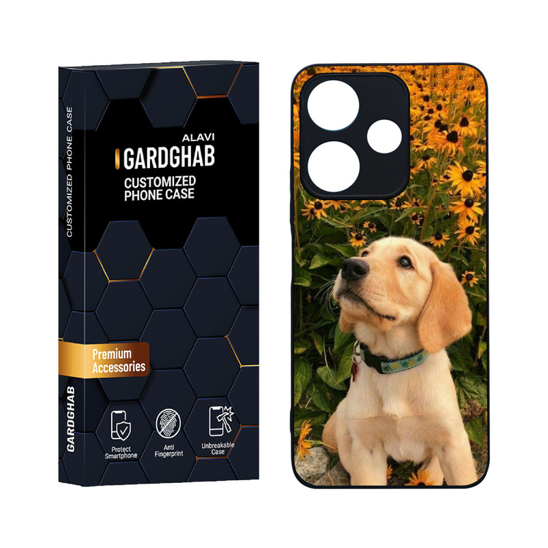 کاور گارد قاب علوی مدل دورژله ای حیوانات مناسب برای گوشی موبایل شیائومی Poco M6 4G