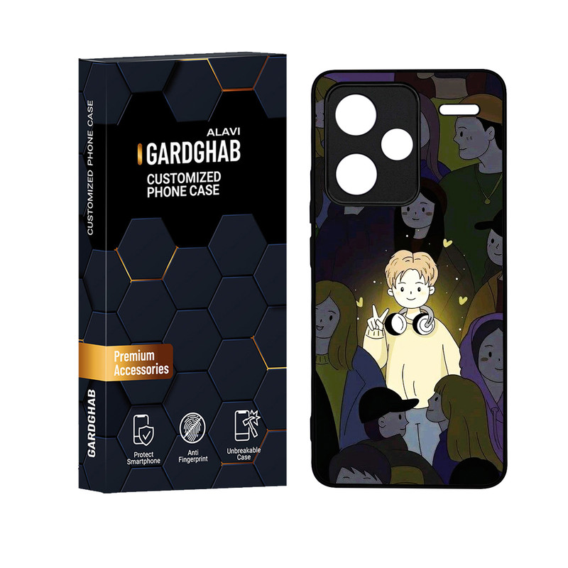 کاور گارد قاب علوی مدل دور ژله ای مناسب برای گوشی موبایل شیائومی Redmi Note 13 Pro Plus 5G