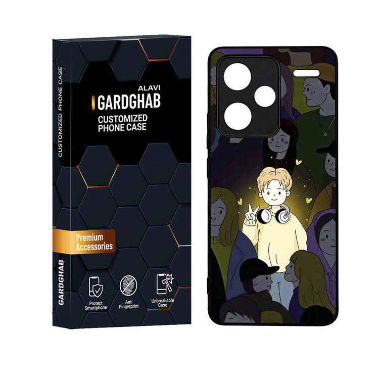 کاور گارد قاب علوی مدل دور ژله ای مناسب برای گوشی موبایل شیائومی Redmi Note 13 Pro Plus 5G