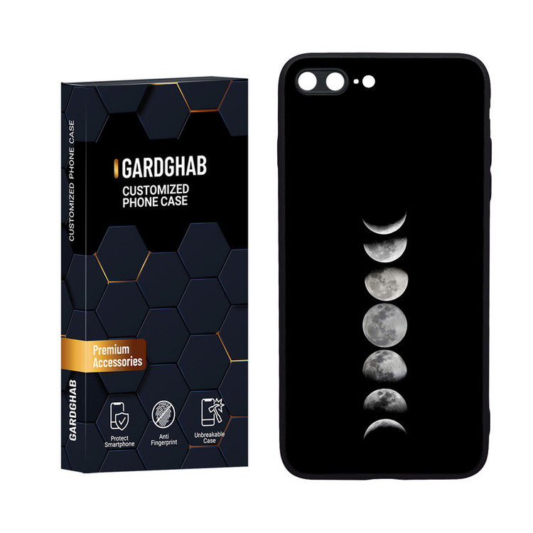 کاور گارد قاب مدل دورژله ای ساده مناسب برای گوشی موبایل اپل iPhone 7 Plus / 8 plus
