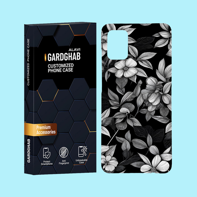 کاور گارد قاب علوی مدل گل مناسب برای گوشی موبایل سامسونگ Galaxy A51 4G