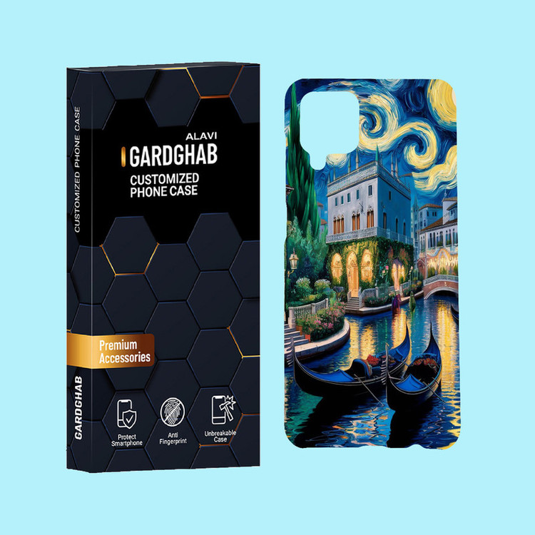 کاور گارد قاب علوی مدل هنری مناسب برای گوشی موبایل سامسونگ Galaxy A12