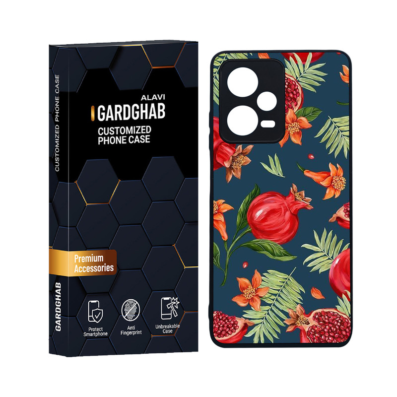 کاور گارد قاب علوی مدل دورژله ای هنری مناسب برای گوشی موبایل شیائومی Redmi Note 12 Pro 5G