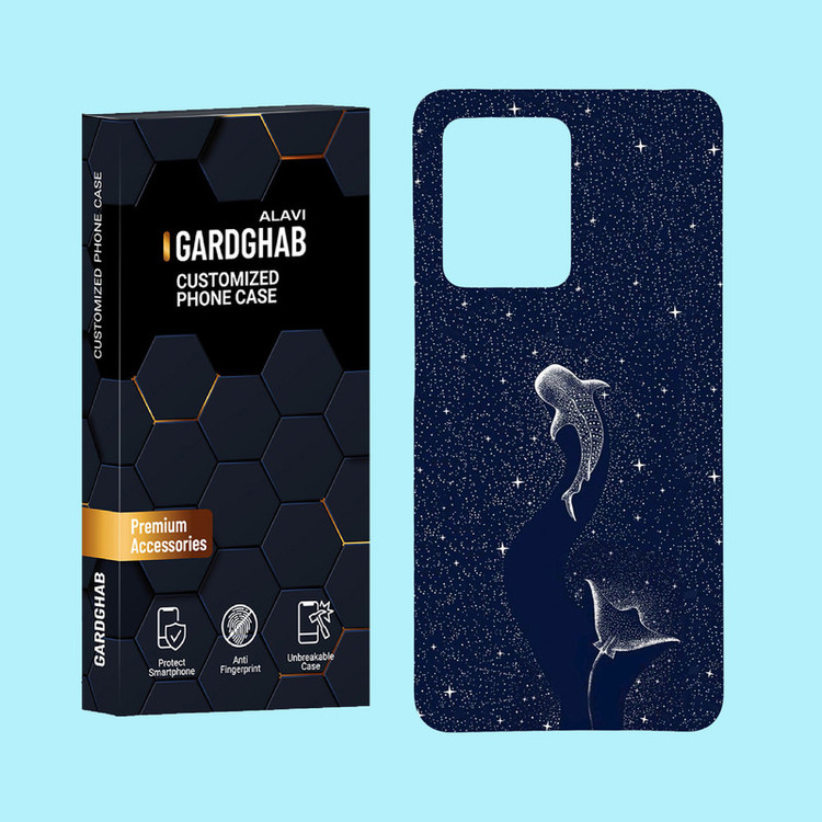 کاور گارد قاب علوی مدل هنری مناسب برای گوشی موبایل شیائومی Redmi Note 12 Pro Plus 5G