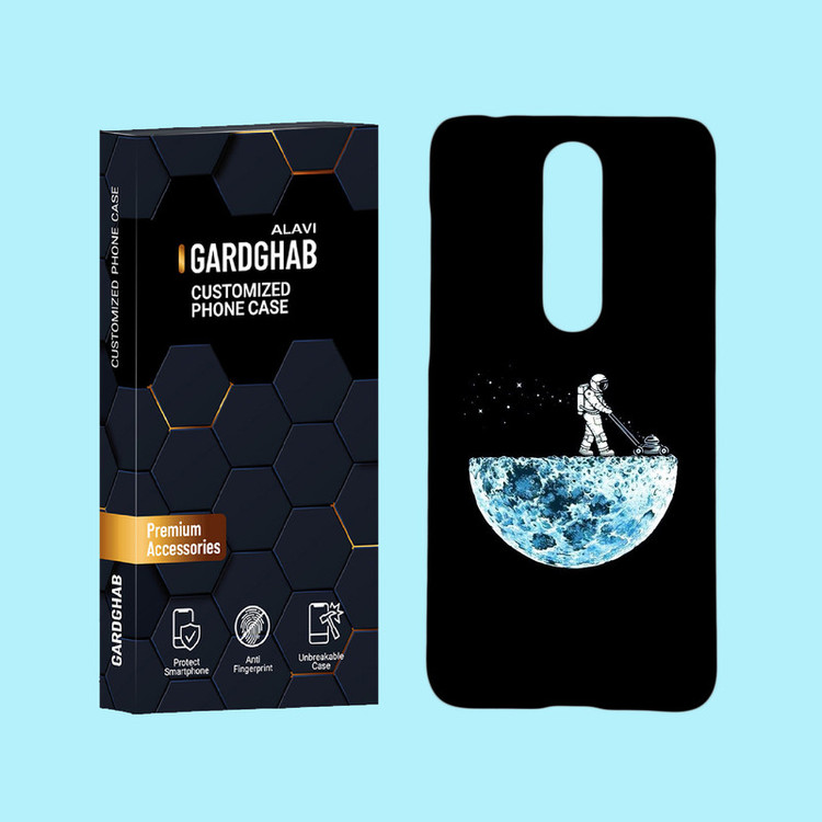 کاور گارد قاب علوی مدل کهکشان مناسب برای گوشی موبایل نوکیا 5.1 Plus