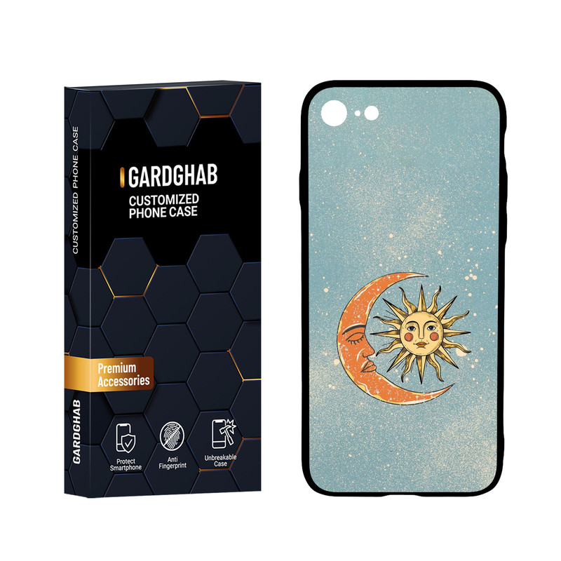 کاور گارد قاب مدل هنری مناسب برای گوشی موبایل اپل iPhone 7 / 8 / SE 2020 / SE 2022