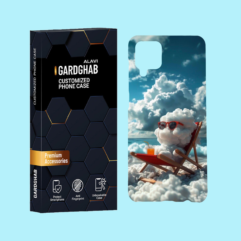کاور گارد قاب علوی مدل هنری مناسب برای گوشی موبایل سامسونگ Galaxy A12