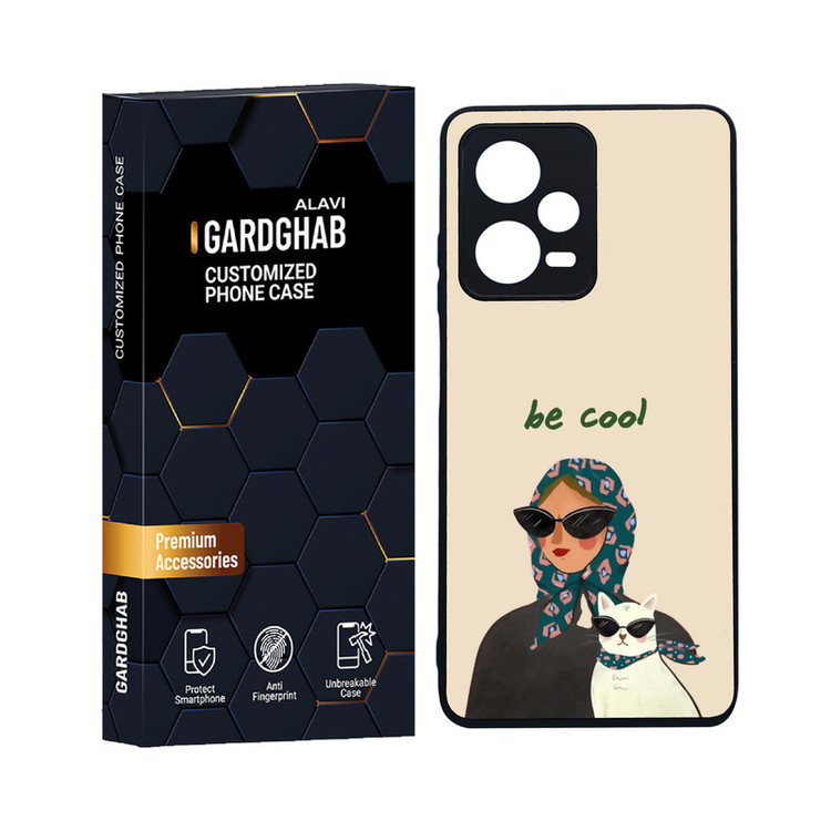 کاور گارد قاب علوی مدل دورژله ای فانتزی مناسب برای گوشی موبایل شیائومی Redmi Note 12 Pro 5G