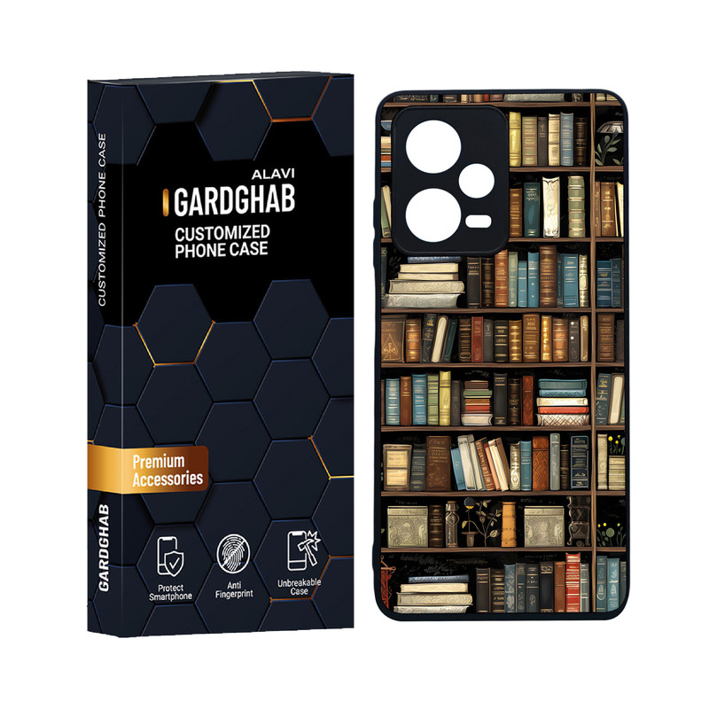 کاور گارد قاب علوی مدل دورژله ای هنری مناسب برای گوشی موبایل شیائومی Redmi Note 12 Pro 5G