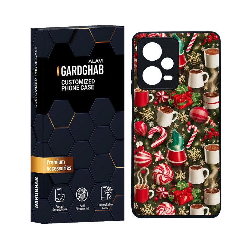 کاور گارد قاب علوی مدل دورژله ای فانتزی مناسب برای گوشی موبایل شیائومی Redmi Note 12 Pro 5G