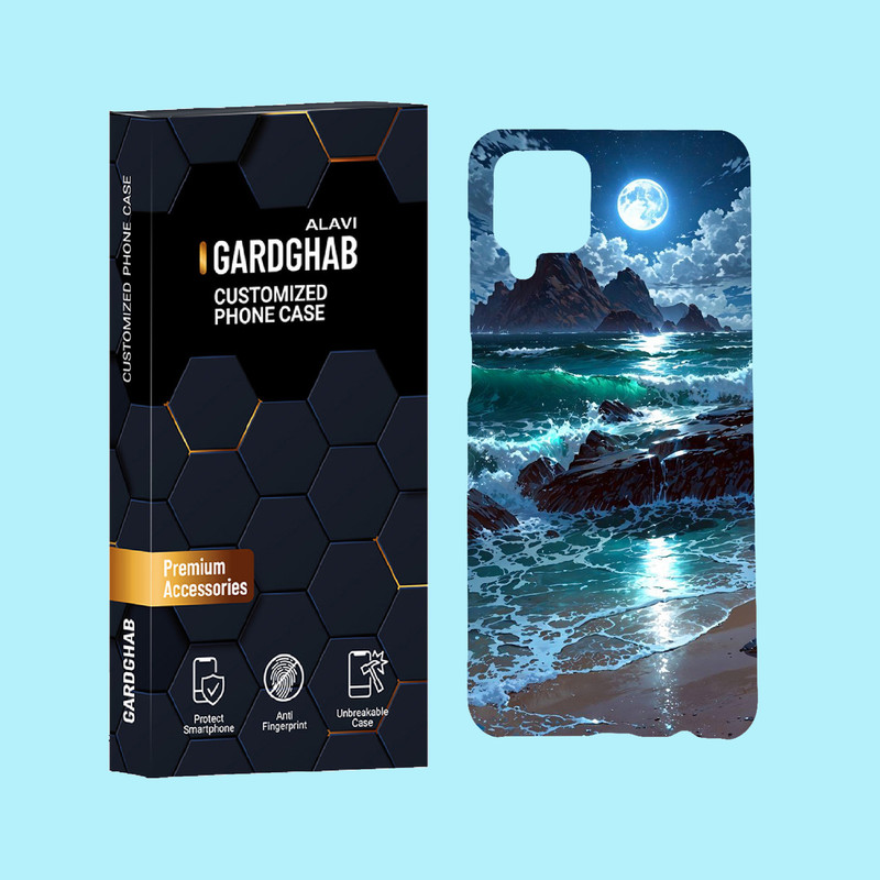 کاور گارد قاب علوی مدل منظره و طبیعت مناسب برای گوشی موبایل سامسونگ Galaxy A12