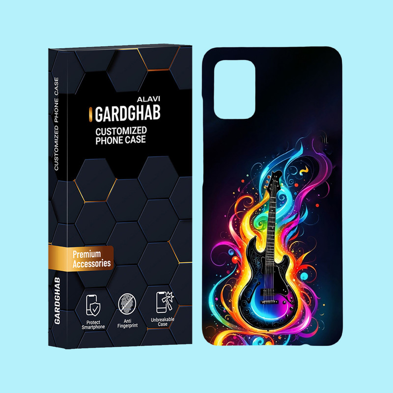 کاور گارد قاب علوی مدل ساز و موزیک مناسب برای گوشی موبایل سامسونگ Galaxy A51 4G