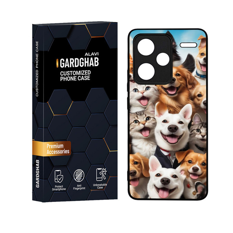 کاور گارد قاب علوی مدل دور ژله ای مناسب برای گوشی موبایل شیائومی Redmi Note 13 Pro Plus 5G