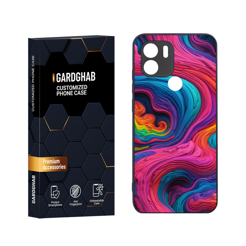 کاور گارد قاب مدل دور ژله ای ساده مناسب برای گوشی موبایل شیائومی Redmi A1 Plus / A2 Plus / Poco C50 / Poco C51