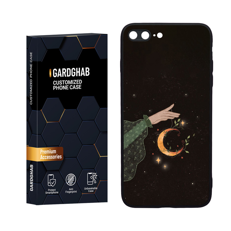 کاور گارد قاب مدل دورژله ای هنری مناسب برای گوشی موبایل اپل iPhone 7 Plus / 8 plus