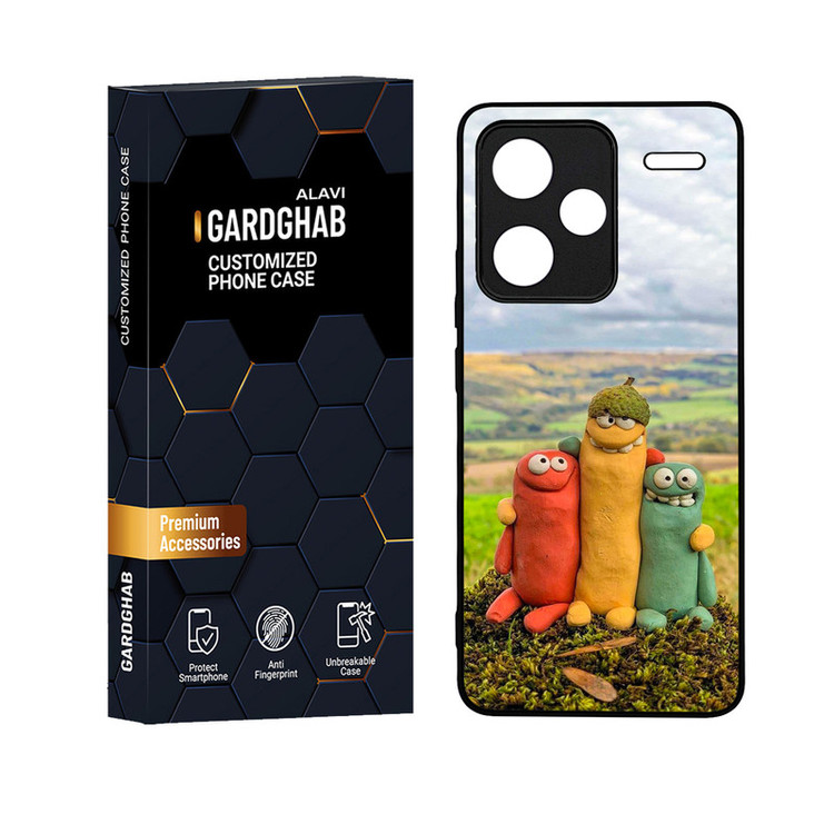 کاور گارد قاب علوی مدل دور ژله ای مناسب برای گوشی موبایل شیائومی Redmi Note 13 Pro Plus 5G