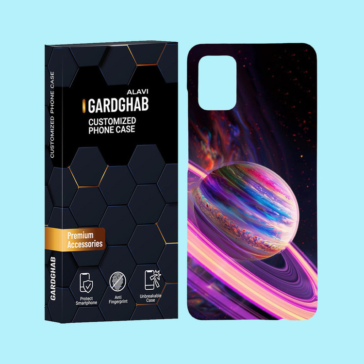 کاور گارد قاب علوی مدل کهکشان مناسب برای گوشی موبایل سامسونگ Galaxy A51 4G