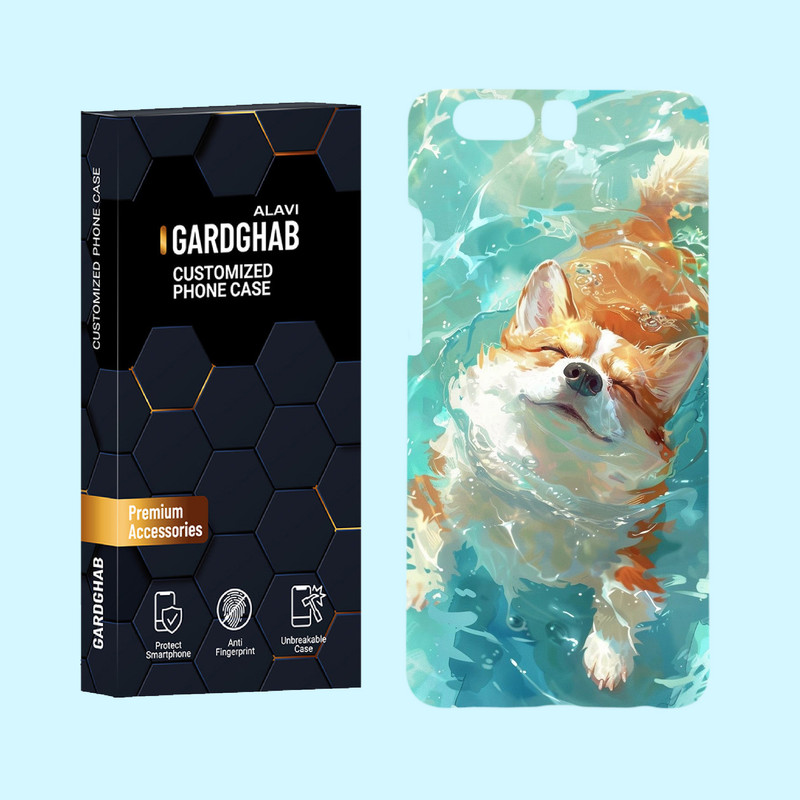 کاور گارد قاب علوی مدل حیوانات مناسب برای گوشی موبایل هواوی P10 Plus