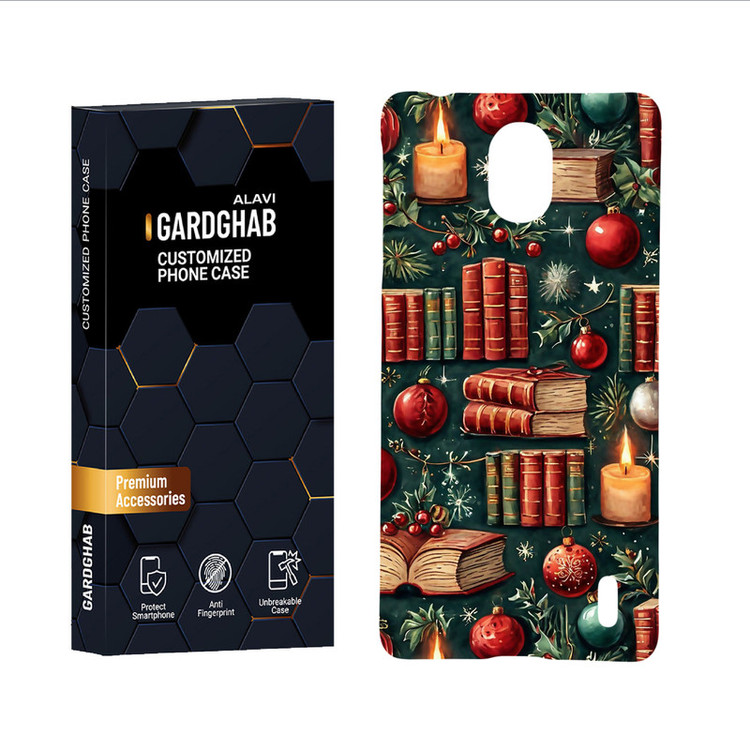 کاور گارد قاب علوی مدل هنری مناسب برای گوشی موبایل نوکیا 1Plus