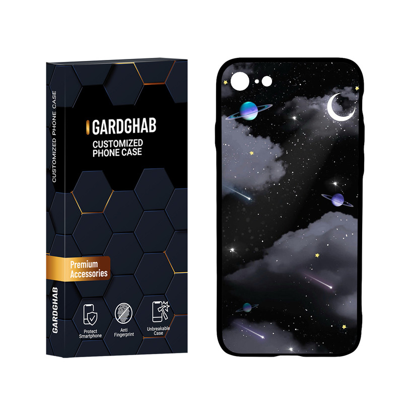 کاور گارد قاب مدل هنری مناسب برای گوشی موبایل اپل iPhone 7 / 8 / SE 2020 / SE 2022