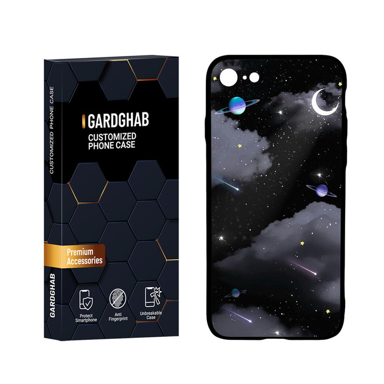 کاور گارد قاب مدل هنری مناسب برای گوشی موبایل اپل iPhone 7 / 8 / SE 2020 / SE 2022