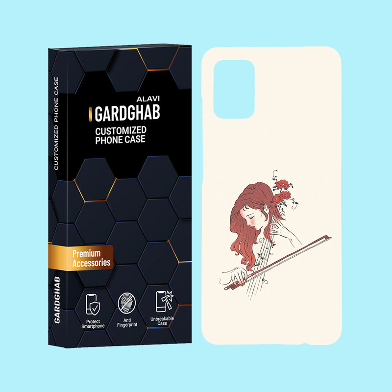 کاور گارد قاب علوی مدل ساز و موزیک مناسب برای گوشی موبایل سامسونگ Galaxy A51 4G