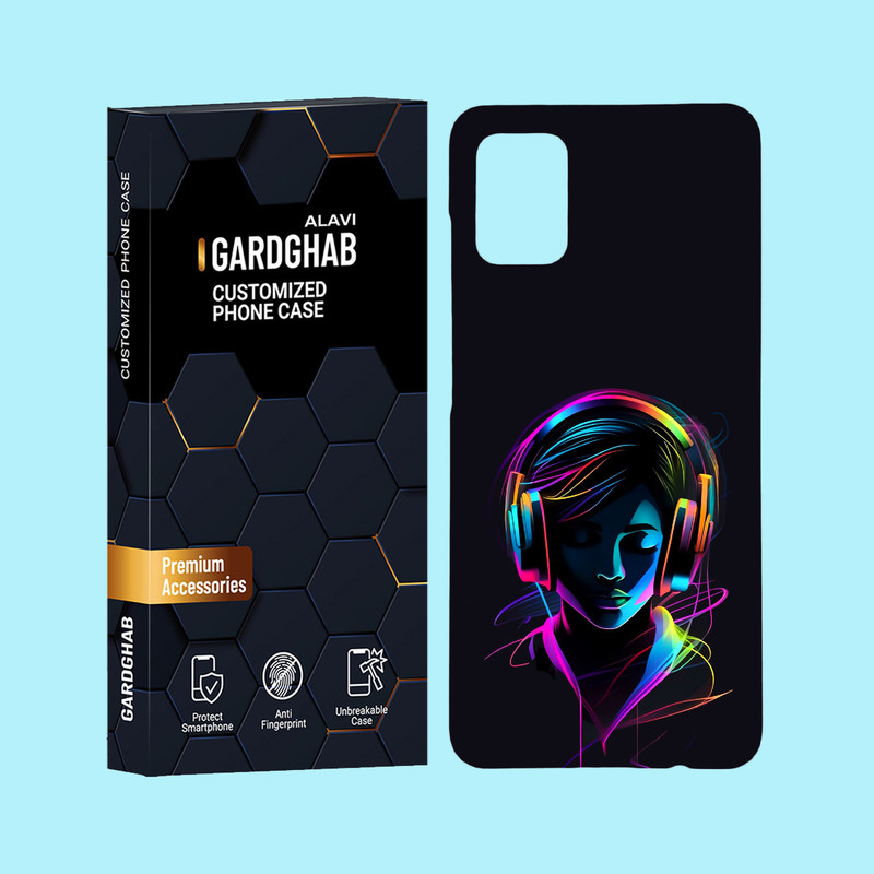 کاور گارد قاب علوی مدل ساز و موزیک مناسب برای گوشی موبایل سامسونگ Galaxy A51 4G