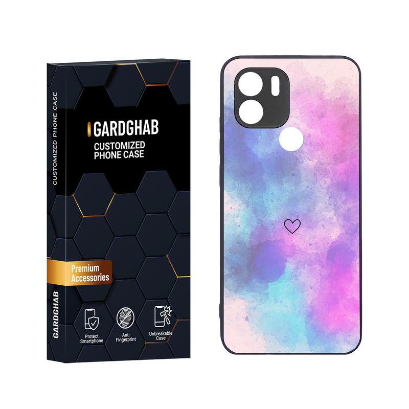 کاور گارد قاب مدل دور ژله ای دخترانه مناسب برای گوشی موبایل شیائومی Redmi A1 Plus / A2 Plus / Poco C50 / Poco C51