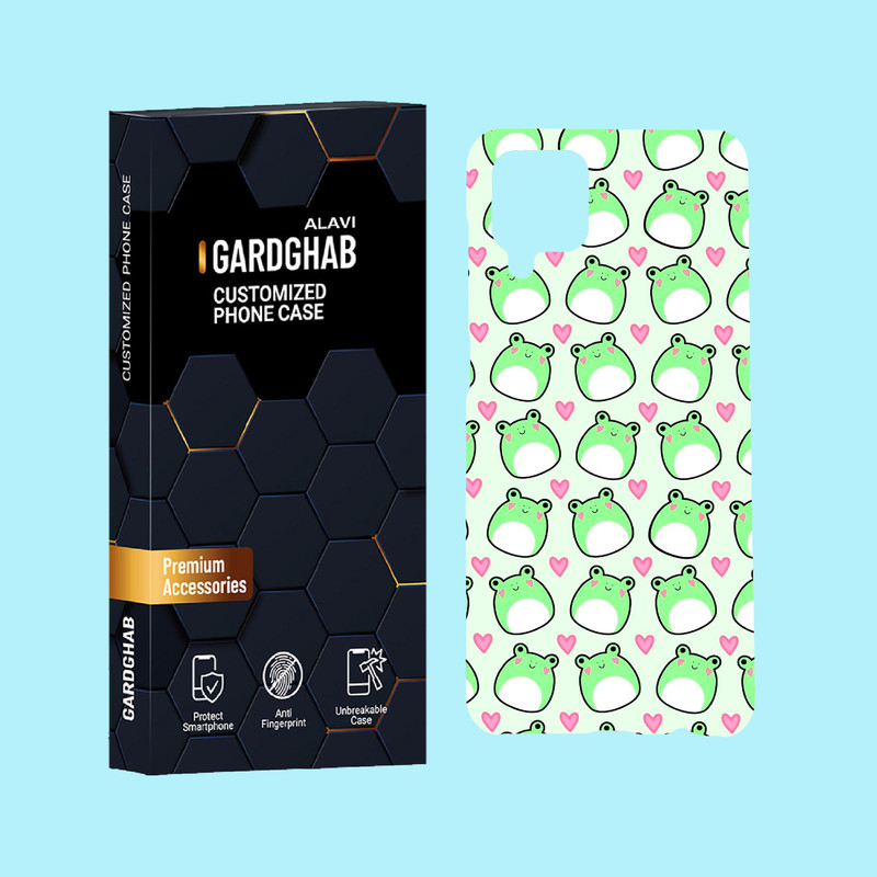 کاور گارد قاب علوی مدل پترن  فانتزی مناسب برای گوشی موبایل سامسونگ Galaxy A12