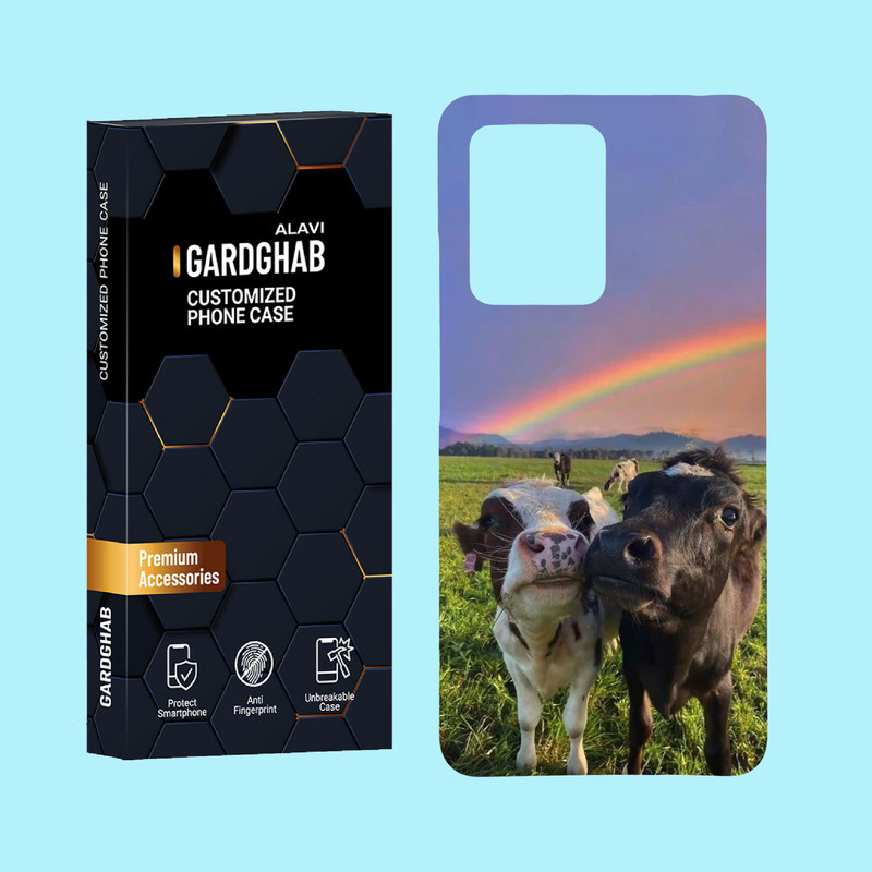 کاور گارد قاب علوی مدل حیوانات مناسب برای گوشی موبایل شیائومی Redmi Note 12 Pro Plus 5G