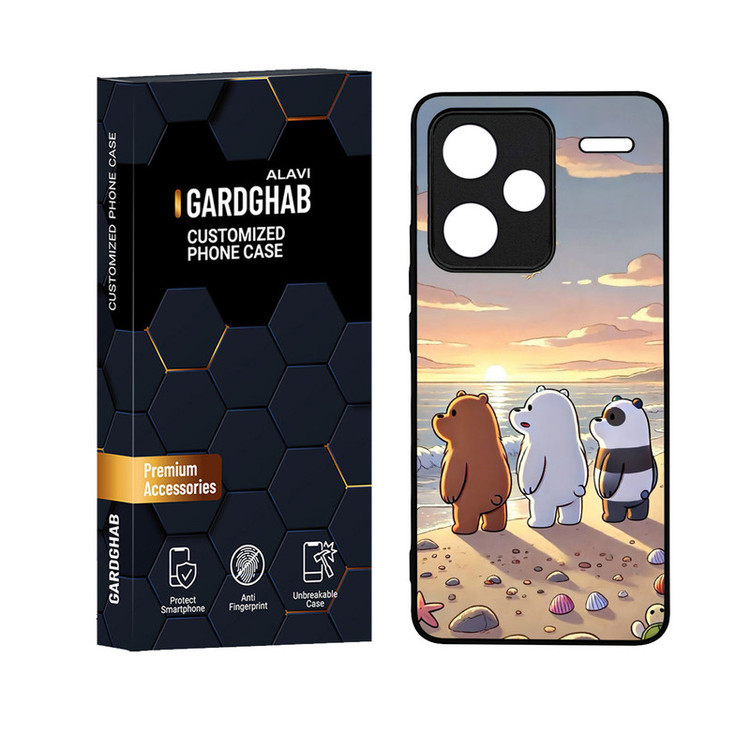 کاور گارد قاب علوی مدل دور ژله ای مناسب برای گوشی موبایل شیائومی Redmi Note 13 Pro Plus 5G