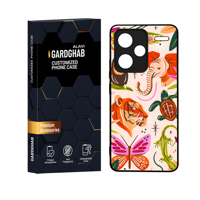 کاور گارد قاب علوی مدل دور ژله ای مناسب برای گوشی موبایل شیائومی Redmi Note 13 Pro Plus 5G
