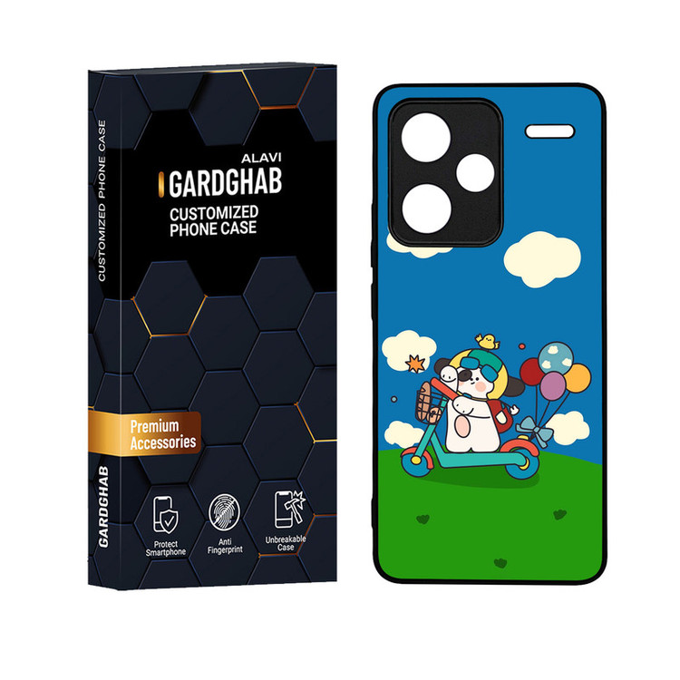 کاور گارد قاب علوی مدل دور ژله ای مناسب برای گوشی موبایل شیائومی Redmi Note 13 Pro Plus 5G