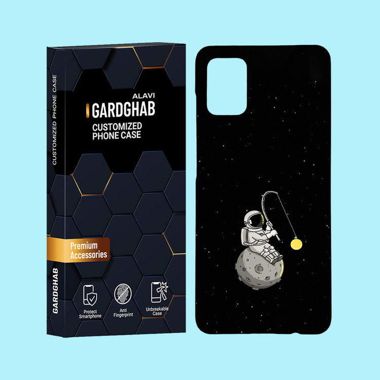 کاور گارد قاب علوی مدل فضانورد مناسب برای گوشی موبایل سامسونگ Galaxy A51 4G