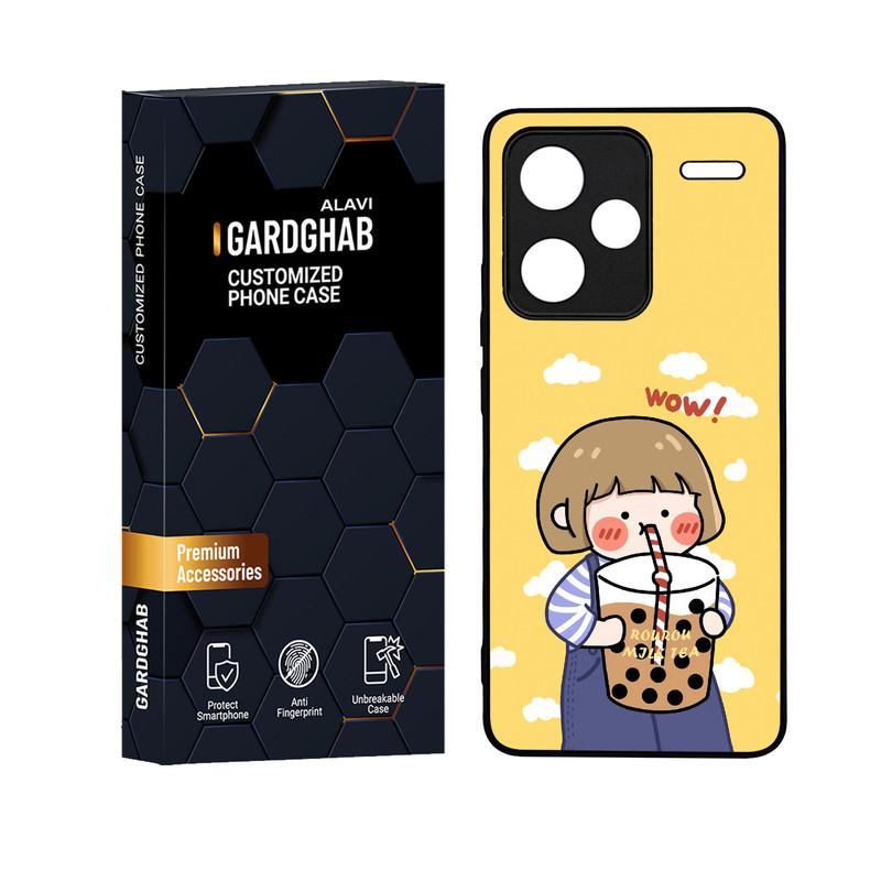 کاور گارد قاب علوی مدل دور ژله ای مناسب برای گوشی موبایل شیائومی Redmi Note 13 Pro Plus 5G