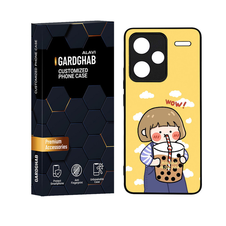 کاور گارد قاب علوی مدل دور ژله ای مناسب برای گوشی موبایل شیائومی Redmi Note 13 Pro Plus 5G